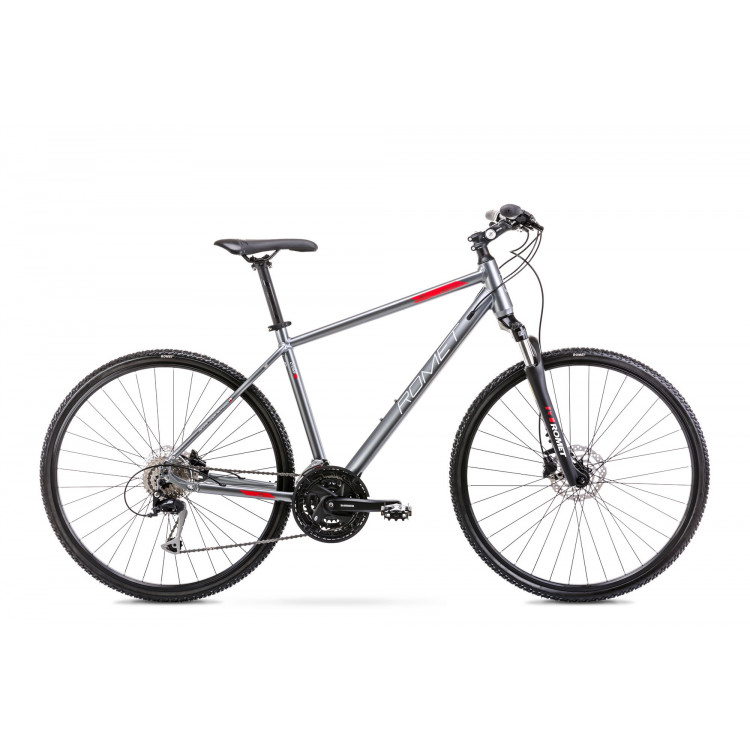 Krosový bicykel Romet Orkan 4M 28" grafitovo-červený 18"